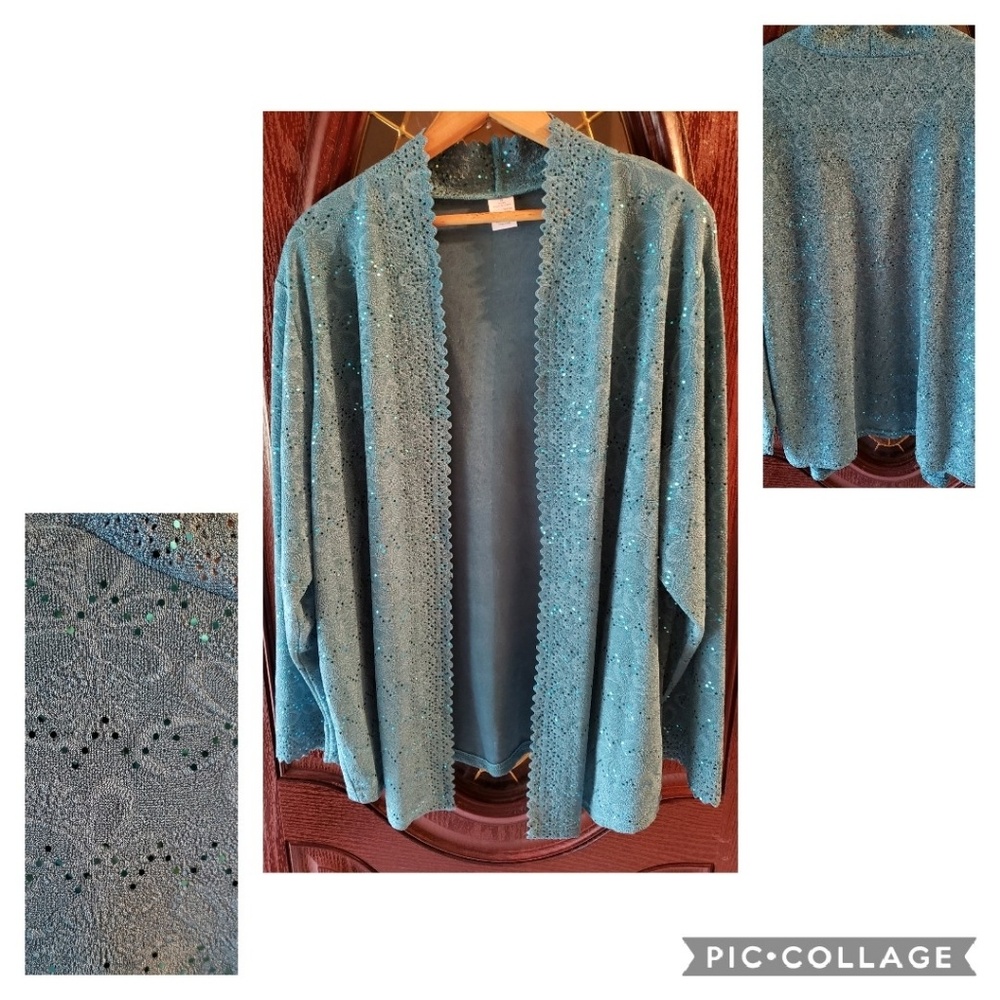 Lightweight dressy cardigan 2x